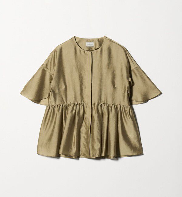 UNITED ARROWS green label relaxing「［size SHORTあり］ブライトシアー ショートスリーブ ジャケット」|ノーカラージャケット|