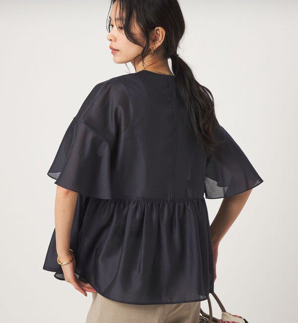 UNITED ARROWS green label relaxing「［size SHORTあり］ブライトシアー ショートスリーブ ジャケット」|ノーカラージャケット|