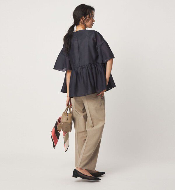 UNITED ARROWS green label relaxing「［size SHORTあり］ブライトシアー ショートスリーブ ジャケット」|ノーカラージャケット|