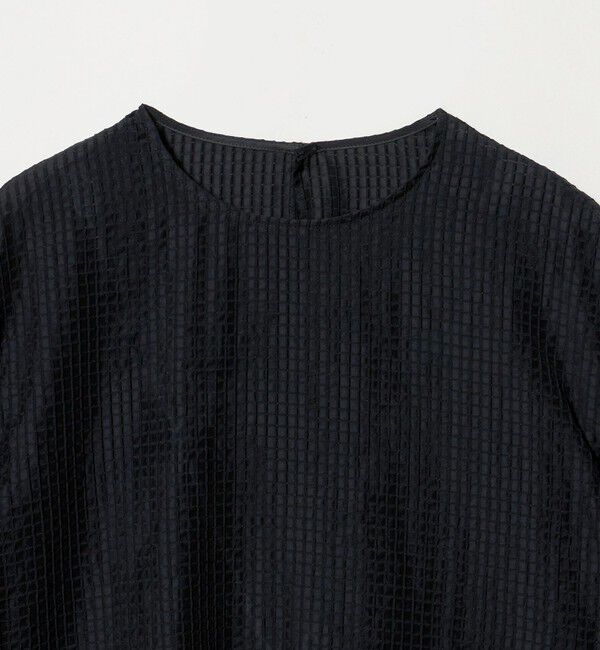 UNITED ARROWS green label relaxing「シアー チェック ブラウス」|シャツ・ブラウス|