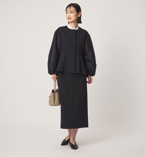 UNITED ARROWS green label relaxing「［size SHORTあり］fleurie(フルリー) フォルム ジャケット」|ノーカラージャケット|