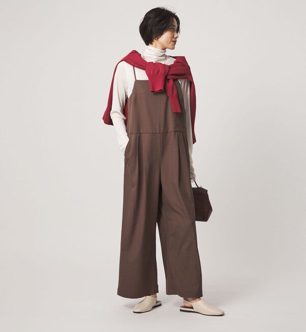 UNITED ARROWS green label relaxing「［size SHORT/TALLあり］オルマイ ツイル キャミソール サロペット」|オールインワン|