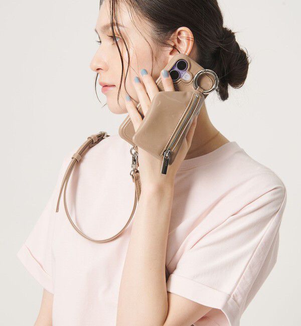 BEAUTY&YOUTH UNITED ARROWS「＜ajew＞パテント iPhone17ケース」|モバイルケース|BEIGE