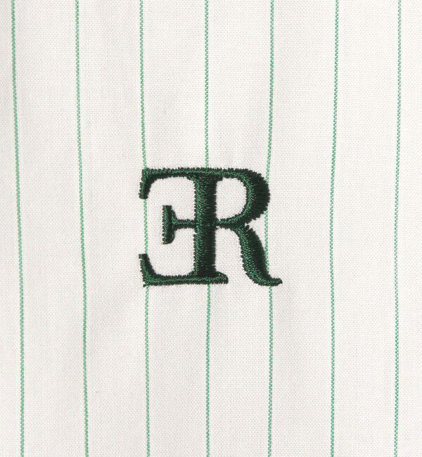ER「＜ER＞コットン ストライプ オーバーシャツ」|シャツ・ブラウス|