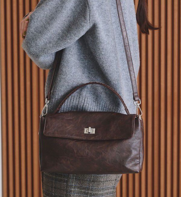 BEAUTY&YOUTH UNITED ARROWS「ヒネリ ワンハンドル 2WAY ショルダーバッグ」|ショルダー・メッセンジャー|