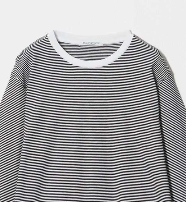 BEAUTY&YOUTH UNITED ARROWS「ソリッド＆ボーダー ロングスリーブ Tシャツ」|Tシャツ・カットソー|