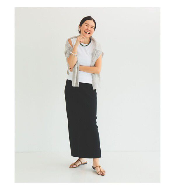 Demi-Luxe BEAMS 「シンプル タイト ニットスカート .M」|スカート|
