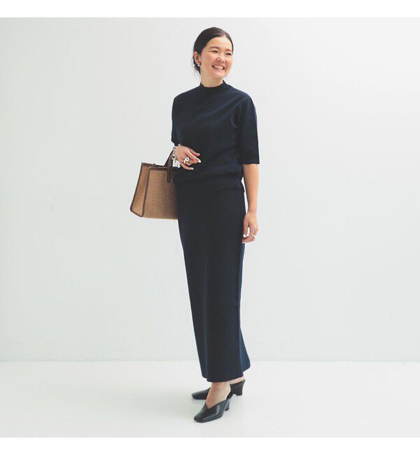 Demi-Luxe BEAMS 「シンプル タイト ニットスカート .M」|スカート|