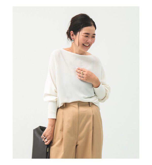 Demi-Luxe BEAMS 「ボートネック レディ ニット .M」|ニット・セーター|