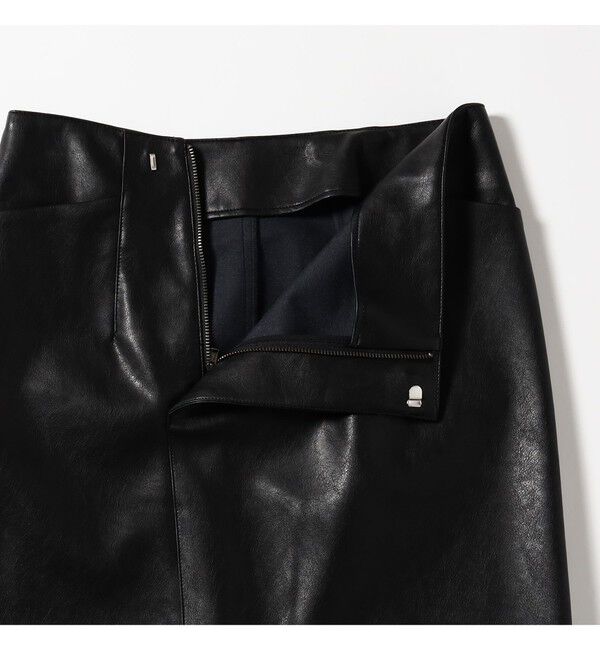 Demi-Luxe BEAMS 「【CLASSY.10月号掲載】AK+1 / フェイクレザー スカート」|スカート|
