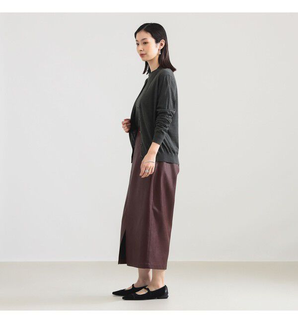 Demi-Luxe BEAMS 「AK+1 / 16ゲージ Vネック カーディガン」|ニット・セーター|