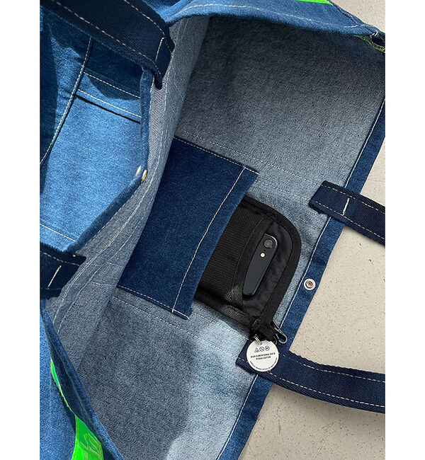 ABAHOUSE「【WEEKENDER/ウィークエンダー】 SAFETY DENIM TOTE/デ」|トートバッグ|