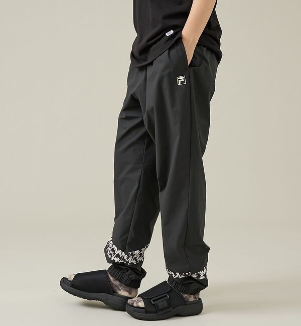 ABAHOUSE「【ELEY KISHIMOTO&times;FILA】イーリーキシモト&times;フィラ トラックパン」|その他|ブラック