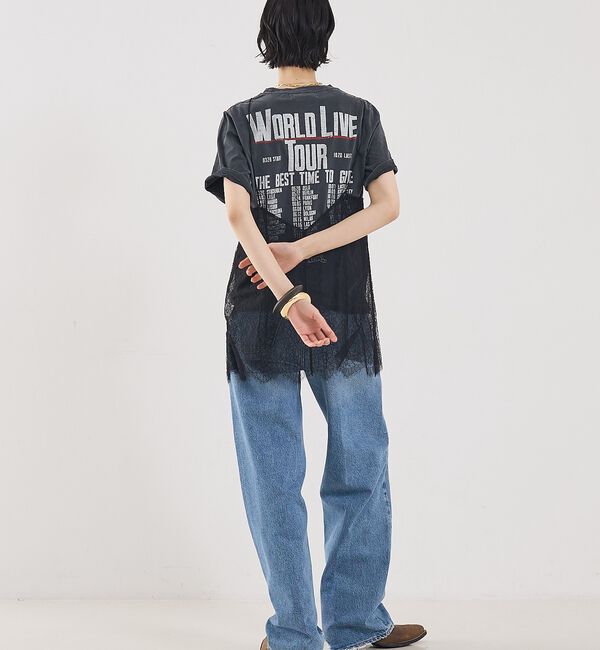 The Store by C' 「【REMI RELIEF】【別注】YOU ROCKツアーTee柄半袖カットソー」|Tシャツ・カットソー|