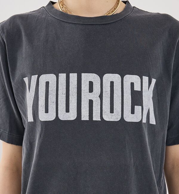The Store by C' 「【REMI RELIEF】【別注】YOU ROCKツアーTee柄半袖カットソー」|Tシャツ・カットソー|