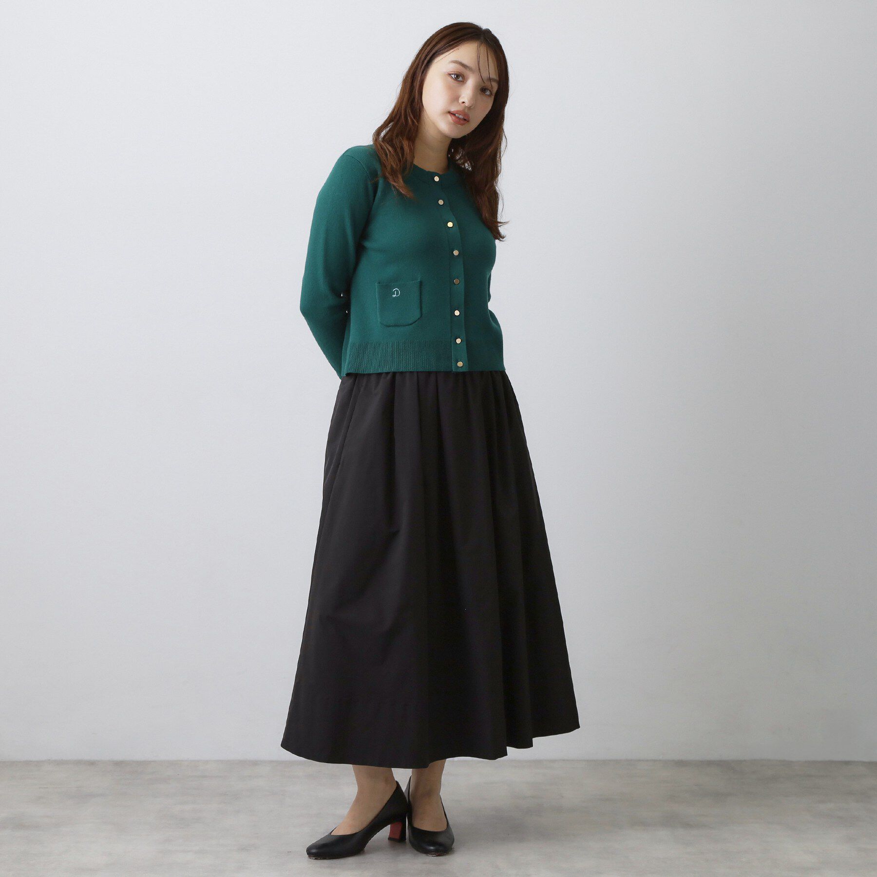 DRESSTERIOR「【5色展開/ウォッシャブル】コットンカシミヤカーディガン」|カーディガン|