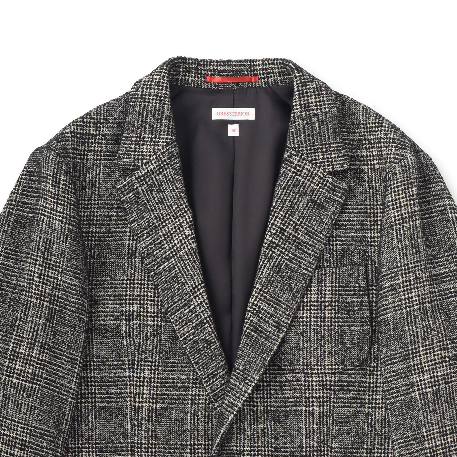 DRESSTERIOR「【セットアップ可】ループグレンチェック リラックスジャケット」|テーラードジャケット|