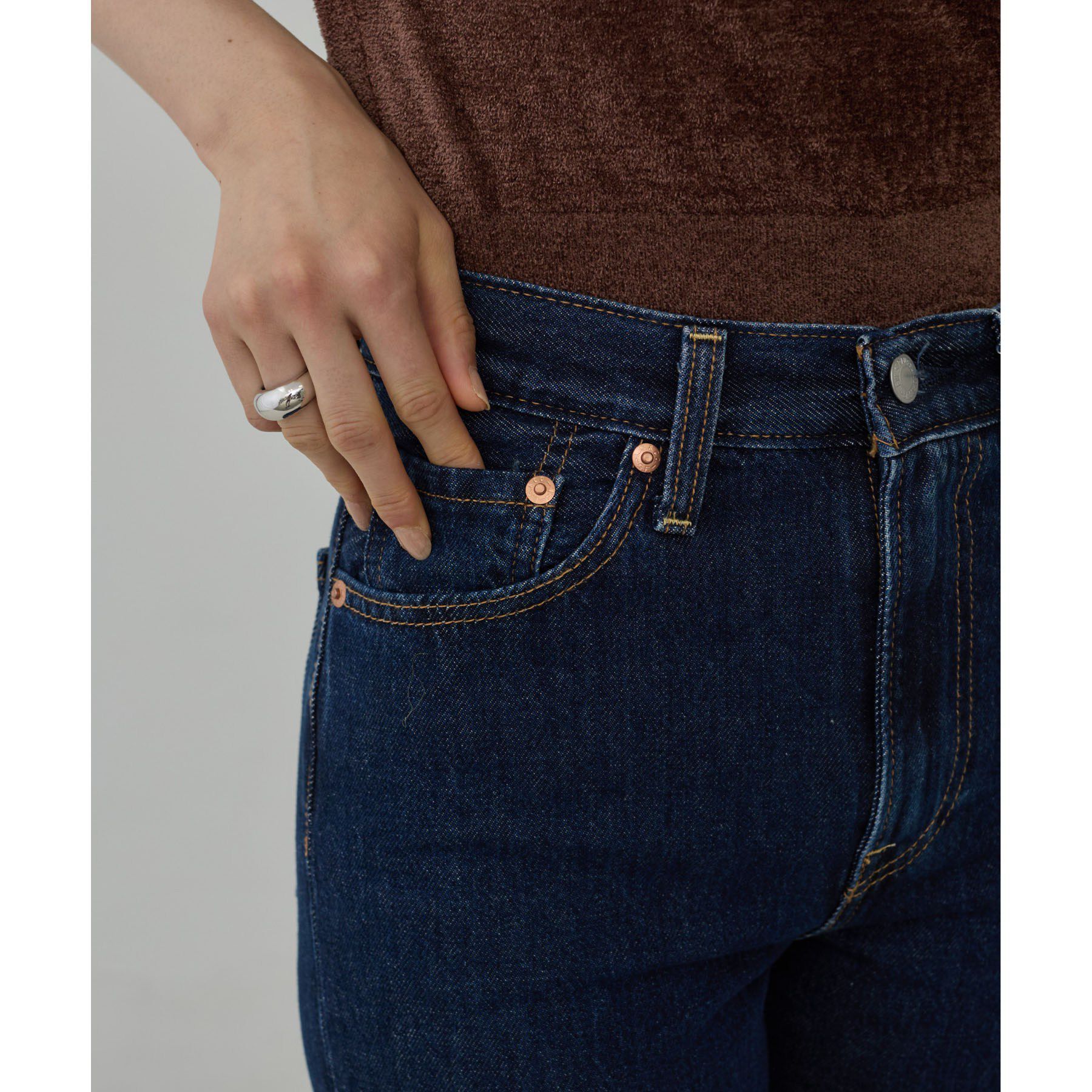 GALLEST「【LEVI&rsquo;S】RIBCAGE WIDE LEG」|デニム|