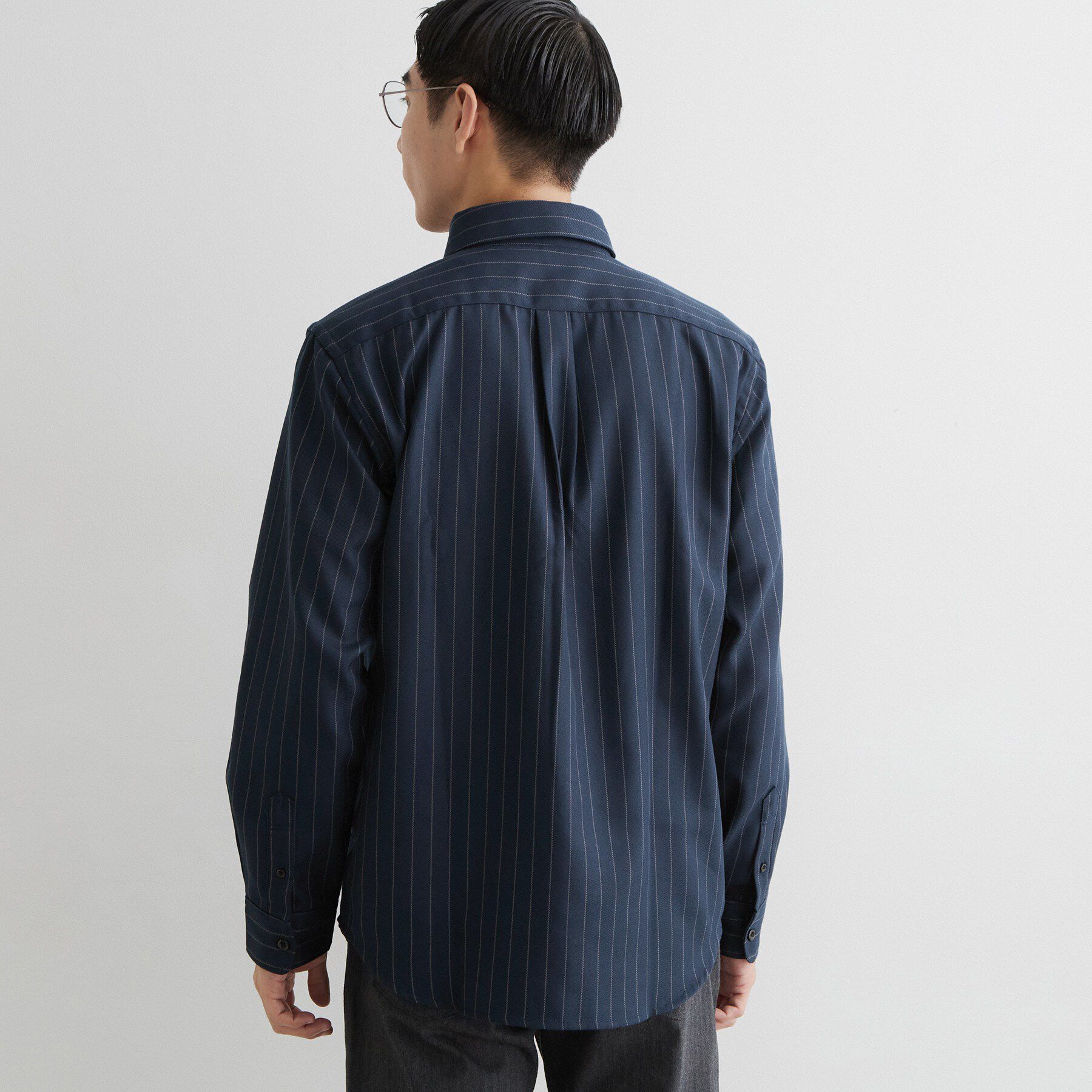 THE SHOP TK「【防シワ／洗濯機OK】アソート 長袖ネルシャツ」|シャツ・ブラウス|