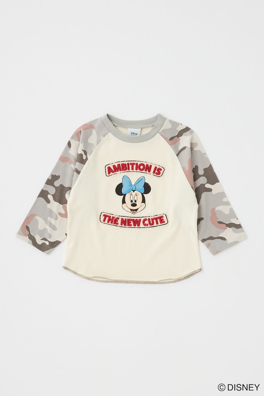 MOUSSY「MD PATCHED ラグランTシャツ / MINNIE」|Tシャツ・カットソー|
