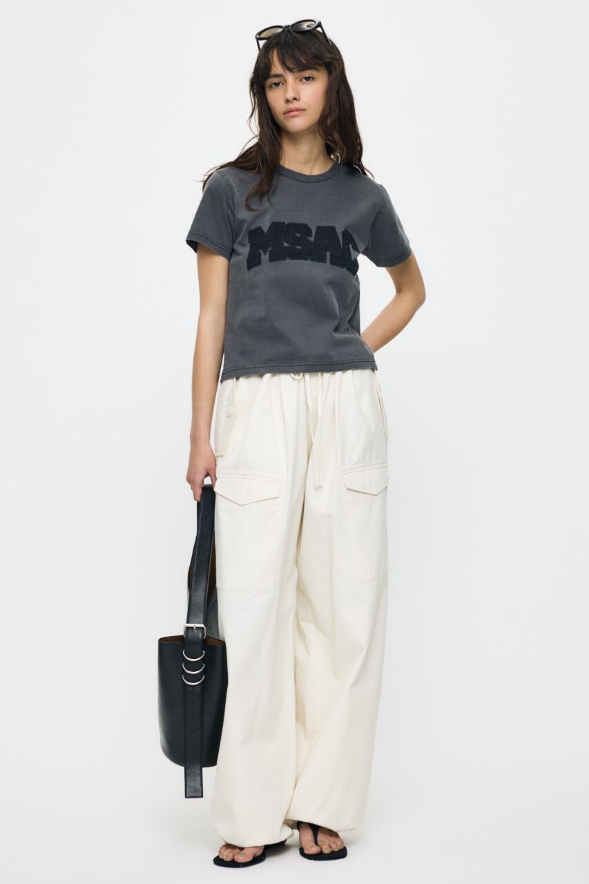 MOUSSY「LACE LOGO TEE」|Tシャツ・カットソー|
