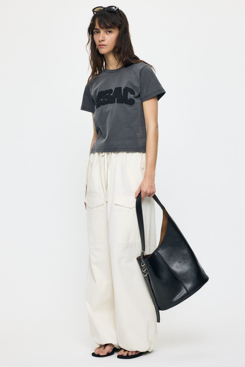 MOUSSY「LACE LOGO TEE」|Tシャツ・カットソー|
