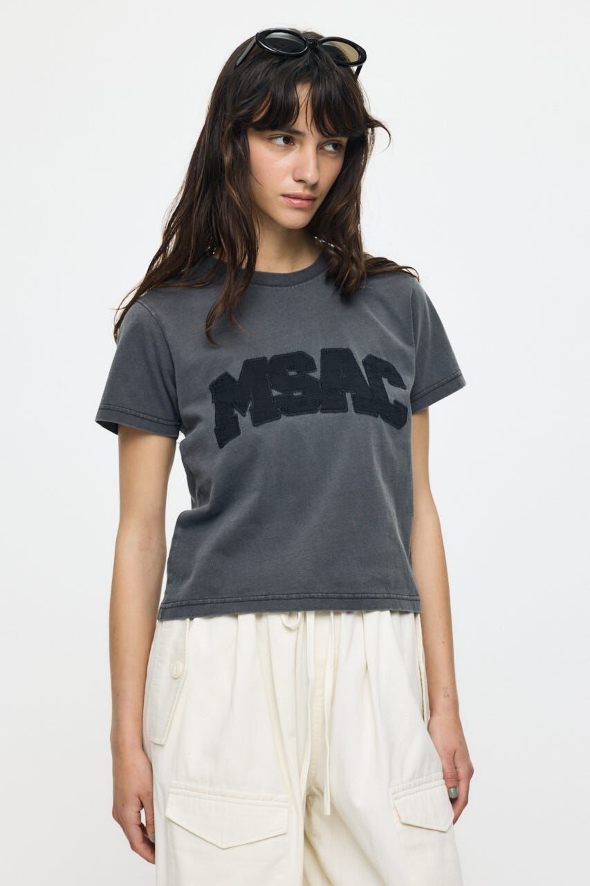 MOUSSY「LACE LOGO TEE」|Tシャツ・カットソー|