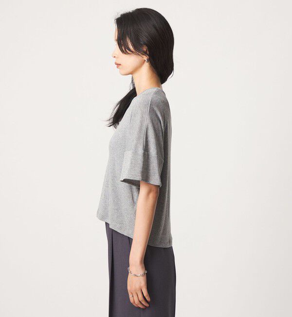 UNITED ARROWS green label relaxing「シャイニーラメ ショートスリーブ カットソー」|Tシャツ・カットソー|
