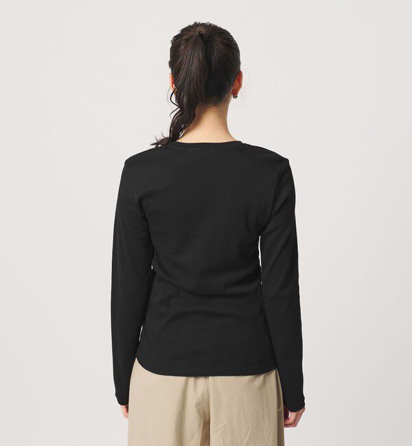 BEAUTY&YOUTH UNITED ARROWS「オーガニックコットンフライス ロングスリーブTシャツ」|Tシャツ・カットソー|