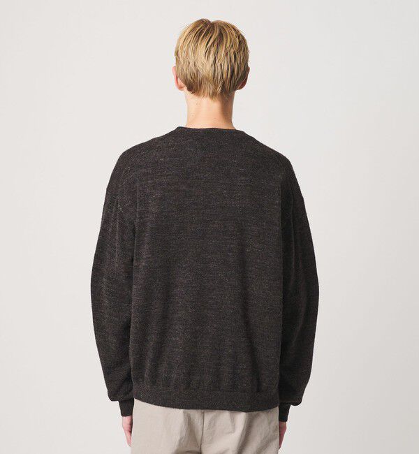 BEAUTY&YOUTH UNITED ARROWS「アルパカ ミックス Vネック ニット」|ニット・セーター|