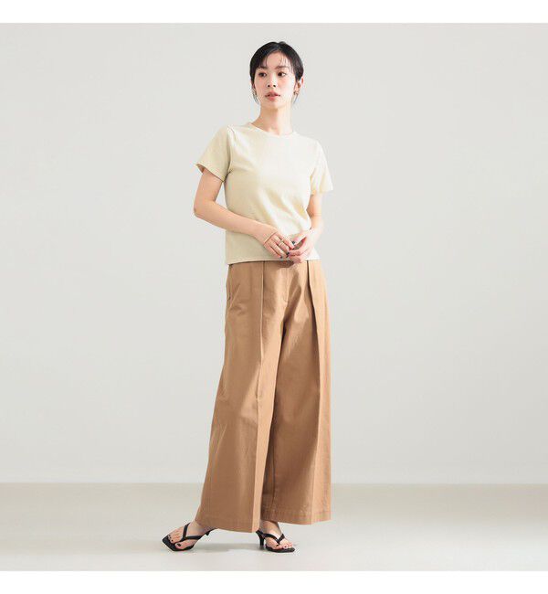 Demi-Luxe BEAMS 「ブークレ クルーネック Tシャツ」|ニット・セーター|