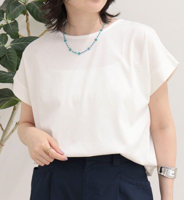 fredy emue「シルケットタックデザインTシャツ」|Tシャツ・カットソー|