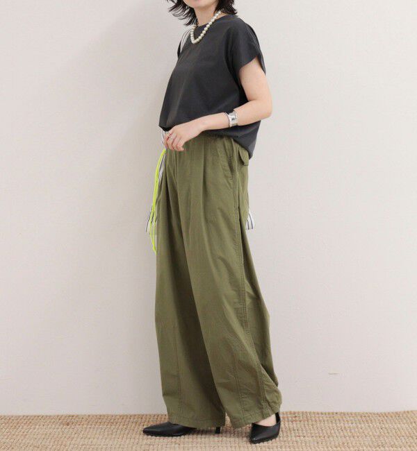 fredy emue「シルケットタックデザインTシャツ」|Tシャツ・カットソー|