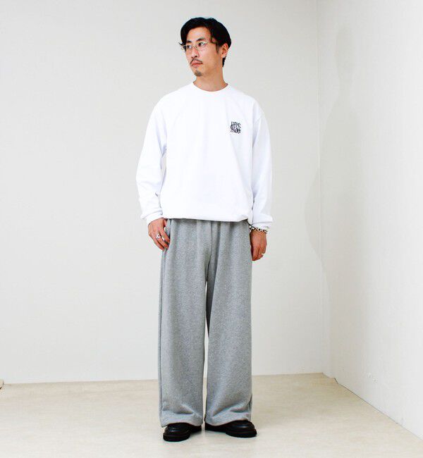 GLOSTER「AirDry クイックドライ 裾ドローコード ロングスリーブTシャツ ロンT」|Tシャツ・カットソー|