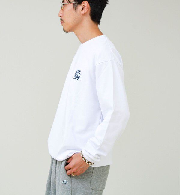 GLOSTER「AirDry クイックドライ 裾ドローコード ロングスリーブTシャツ ロンT」|Tシャツ・カットソー|
