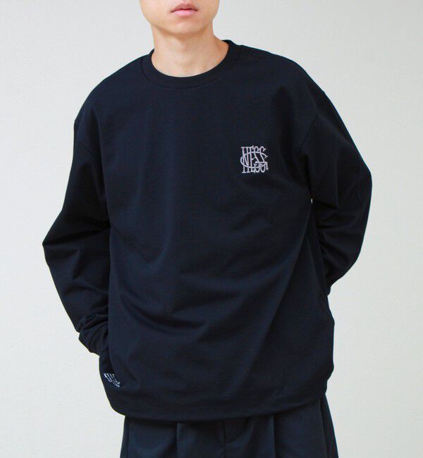 GLOSTER「AirDry クイックドライ 裾ドローコード ロングスリーブTシャツ ロンT」|Tシャツ・カットソー|