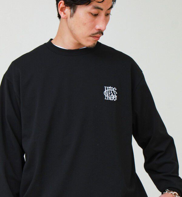 GLOSTER「AirDry クイックドライ 裾ドローコード ロングスリーブTシャツ ロンT」|Tシャツ・カットソー|