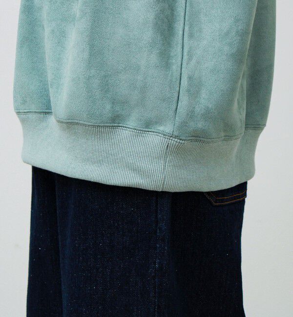 GLOSTER「【定番シリーズ/フレブル刺繍】スエードプルオーバースウェット」|スウェット・ジャージ|