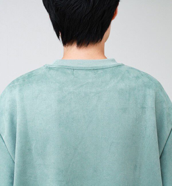 GLOSTER「【定番シリーズ/フレブル刺繍】スエードプルオーバースウェット」|スウェット・ジャージ|