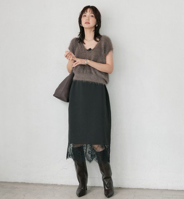  「【3サイズ展開】フラッフィーロングブーツ」|その他|