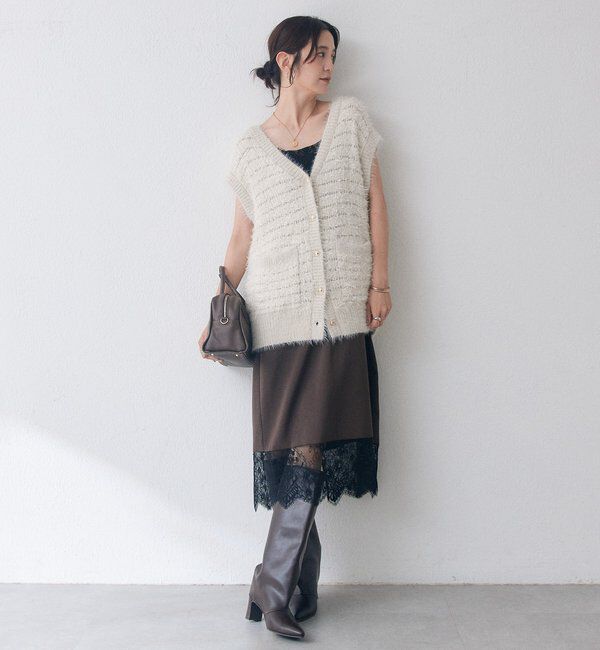  「【3サイズ展開】フラッフィーロングブーツ」|その他|