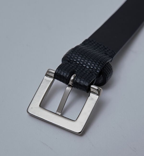 ABAHOUSE「【UNISEX】 LIZERD STAMPED PUNTALE BELT / リ」|ベルト|