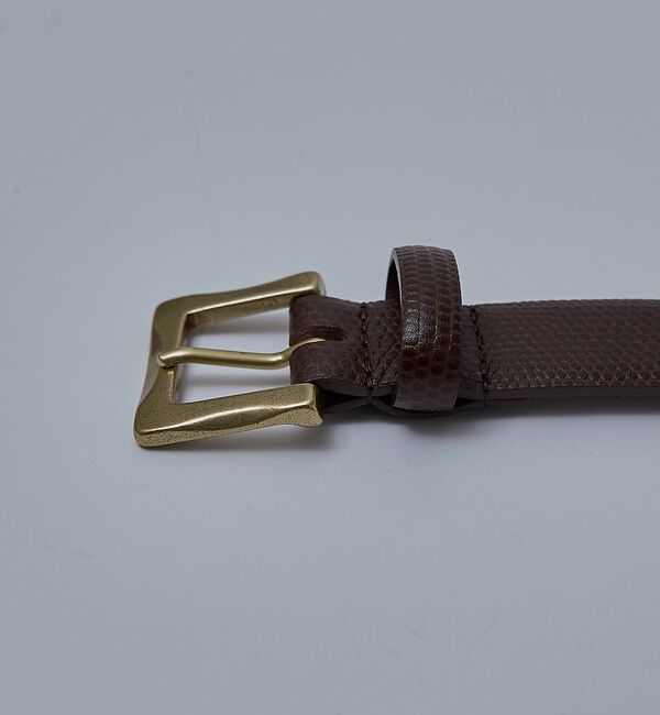 ABAHOUSE「【UNISEX】 LIZERD STAMPED PUNTALE BELT / リ」|ベルト|