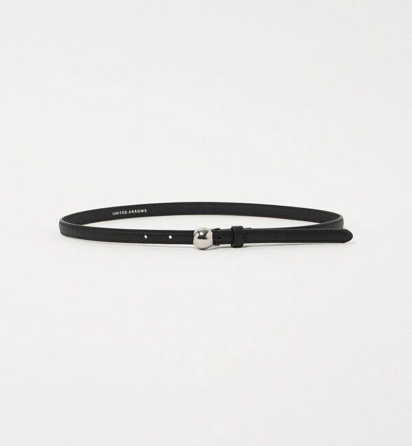 UNITED ARROWS「HEMISPHERE ベルト」|ベルト|SILVER