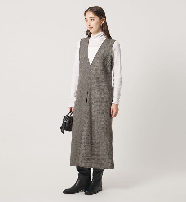 UNITED ARROWS「T/W ジャンパースカート」|ジャンパースカート|