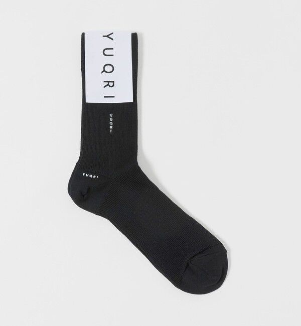 UNITED ARROWS「＜YUQRI＞SILKY ソックス」|ソックス|BLACK