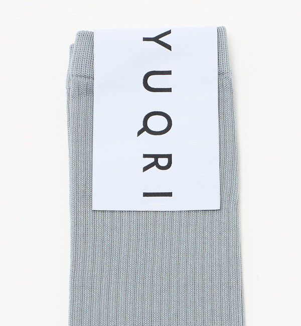 UNITED ARROWS「＜YUQRI＞リブ TABI ロングソックス」|ソックス|