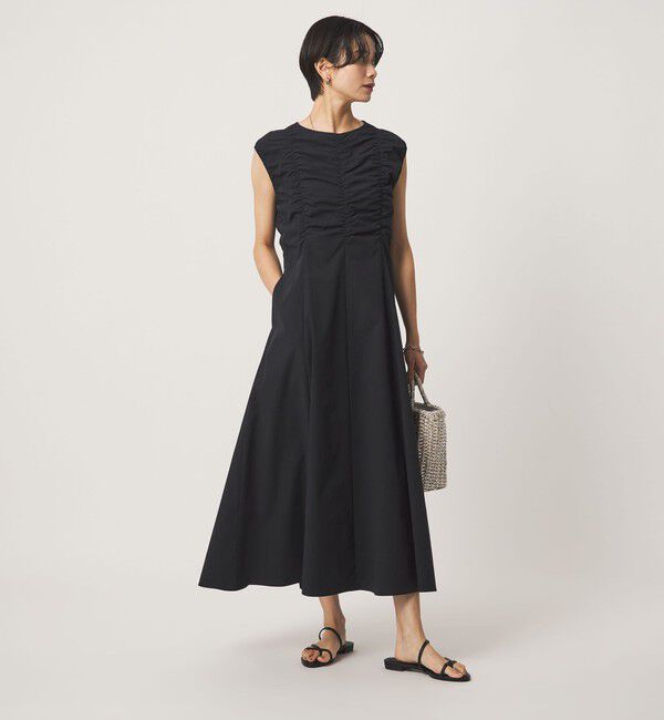 UNITED ARROWS green label relaxing「シャーリング ワンピース」|ワンピース|