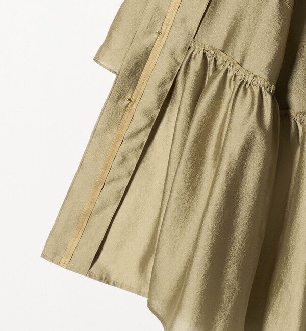 UNITED ARROWS green label relaxing「［size SHORTあり］ブライトシアー ショートスリーブ ジャケット」|ノーカラージャケット|