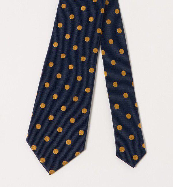 UNITED ARROWS green label relaxing「GLR シルク1 8.0cm ドット ネクタイ」|ネクタイ・蝶ネクタイ|